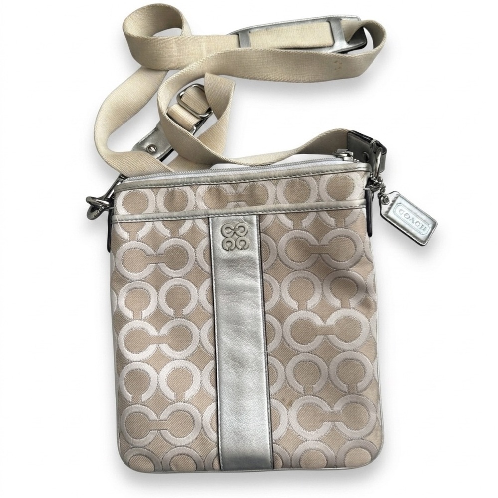 Coach Julia Op Art Swingpack Crossbody